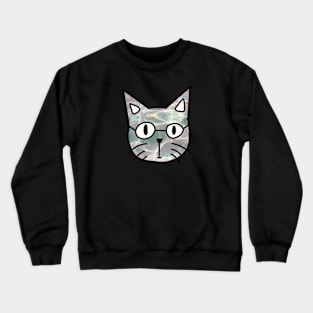 Hologram cat Crewneck Sweatshirt